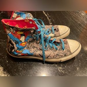 Vintage Superman All-Star Converse size 11 men